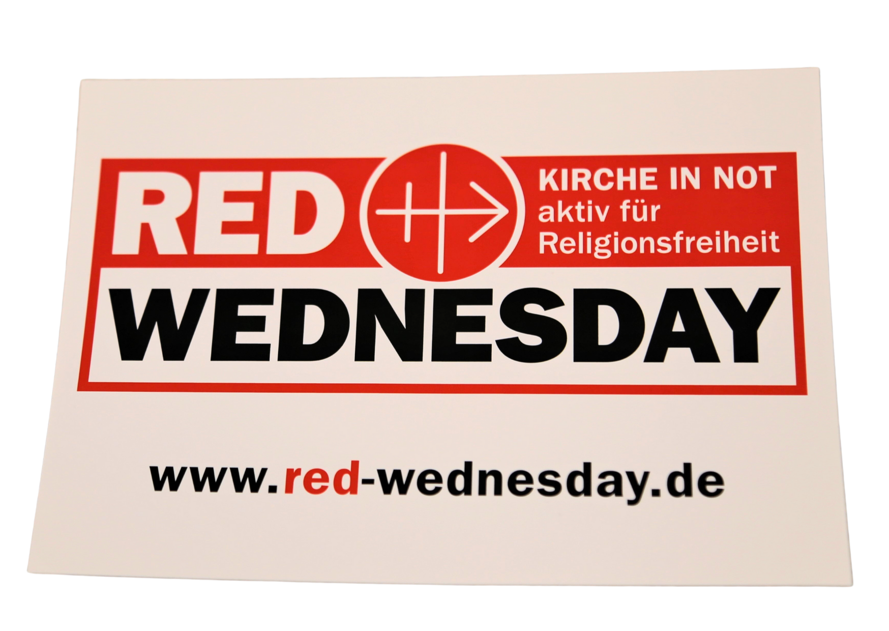 Aufkleber Red Wednesday 2023